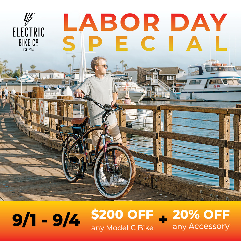 Let the Labor Day Deals Roll Blog Electric Bike Company